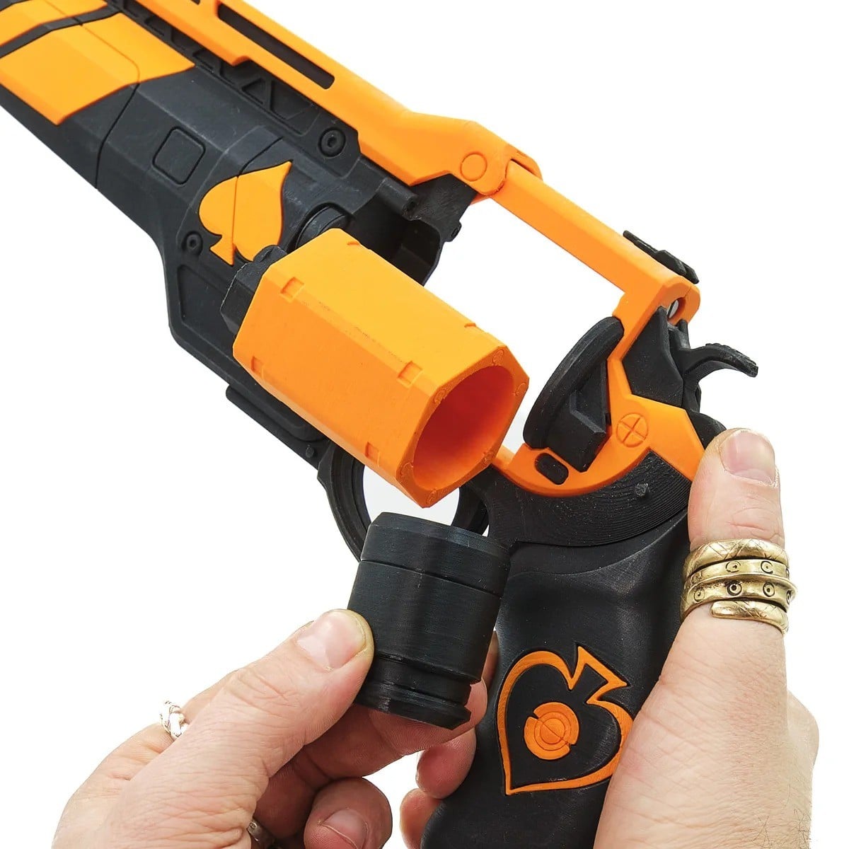 Ace Of Spades Orange Pumpkin Inferno Ornament Replica Prop Destiny 2 By Blasters4Masters 8