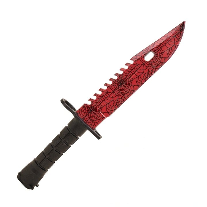 M9 Bayonet Crimson Web Replica Prop From CS GO By Blasters4Masters 7