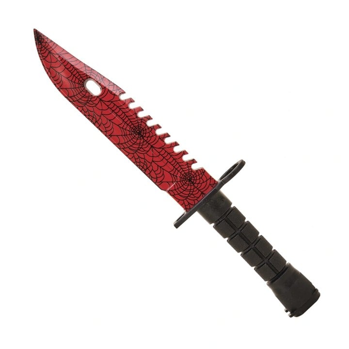 M9 Bayonet Crimson Web Replica Prop From CS GO By Blasters4Masters 6