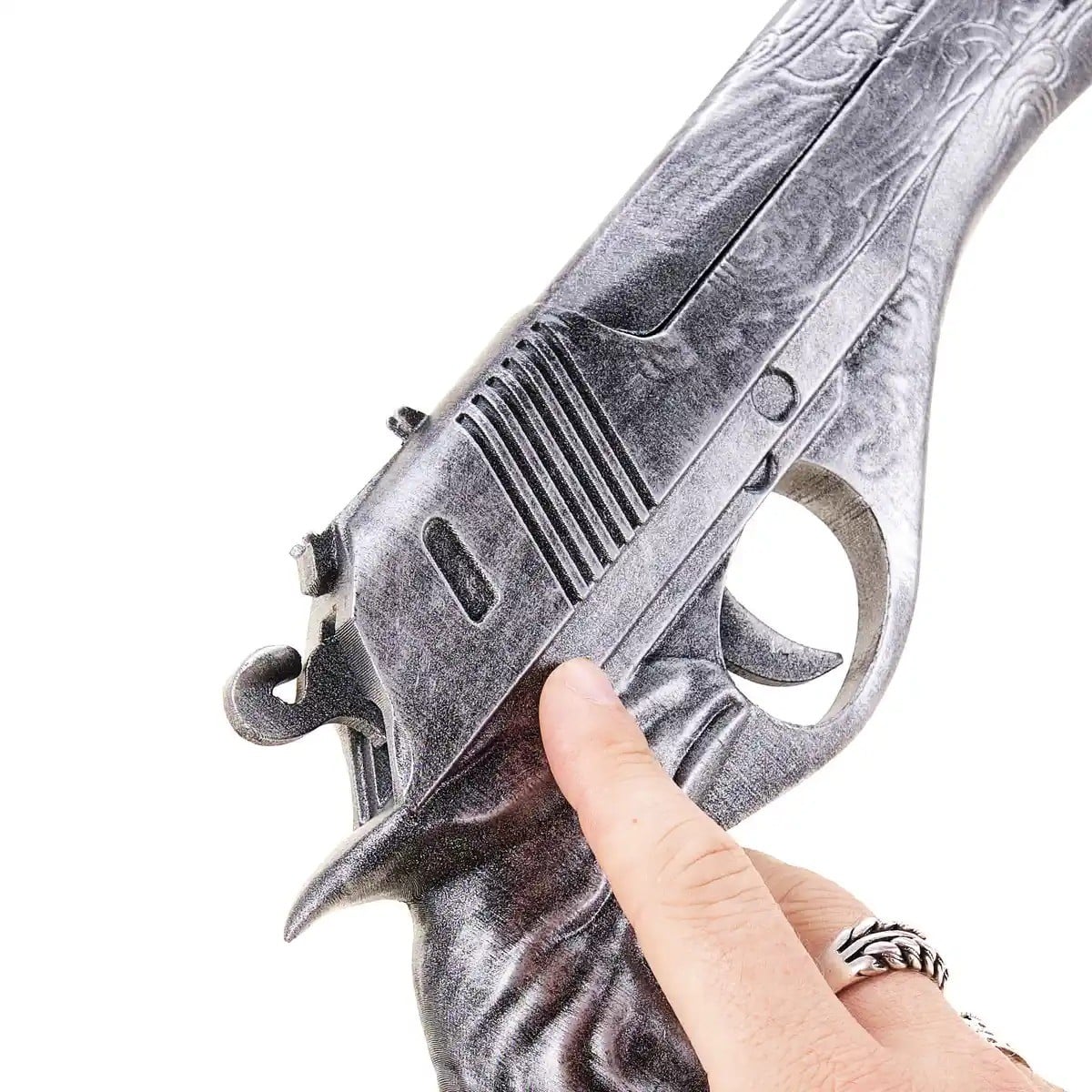 Ebony And Ivory Pistols REMAKE Replica Prop From Devil May Cry By Blasters4Masters 13