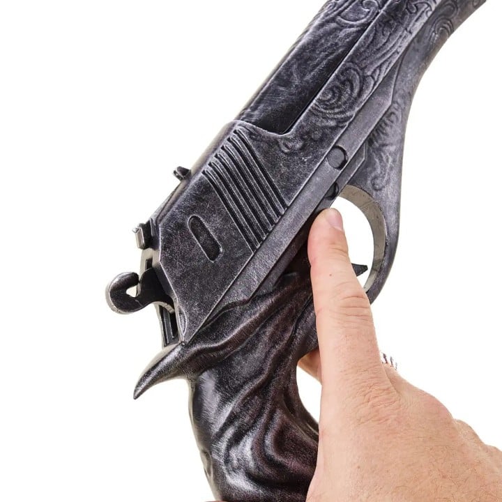 Ebony And Ivory Pistols REMAKE Replica Prop From Devil May Cry By Blasters4Masters 5