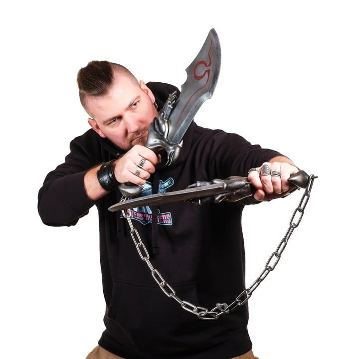Kratos Blades Replica Prop From God Of War By Blasters4Masters