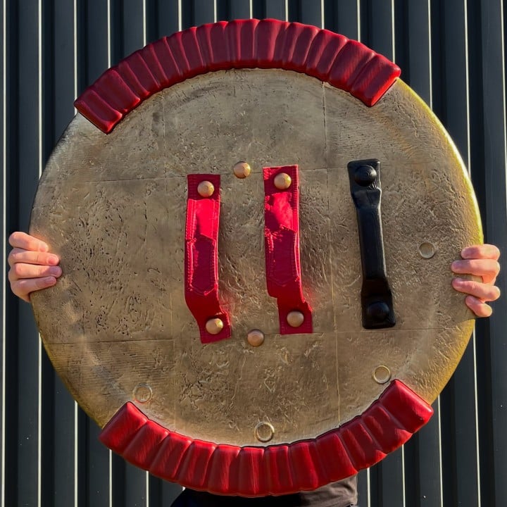 Arms of Sparta Spear and shield Prop Replica from God of War by Blasters4Masters