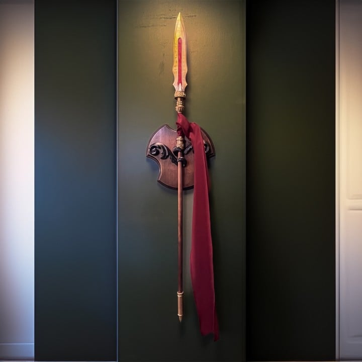 Arms of Sparta Spear and shield Prop Replica from God of War by Blasters4Masters