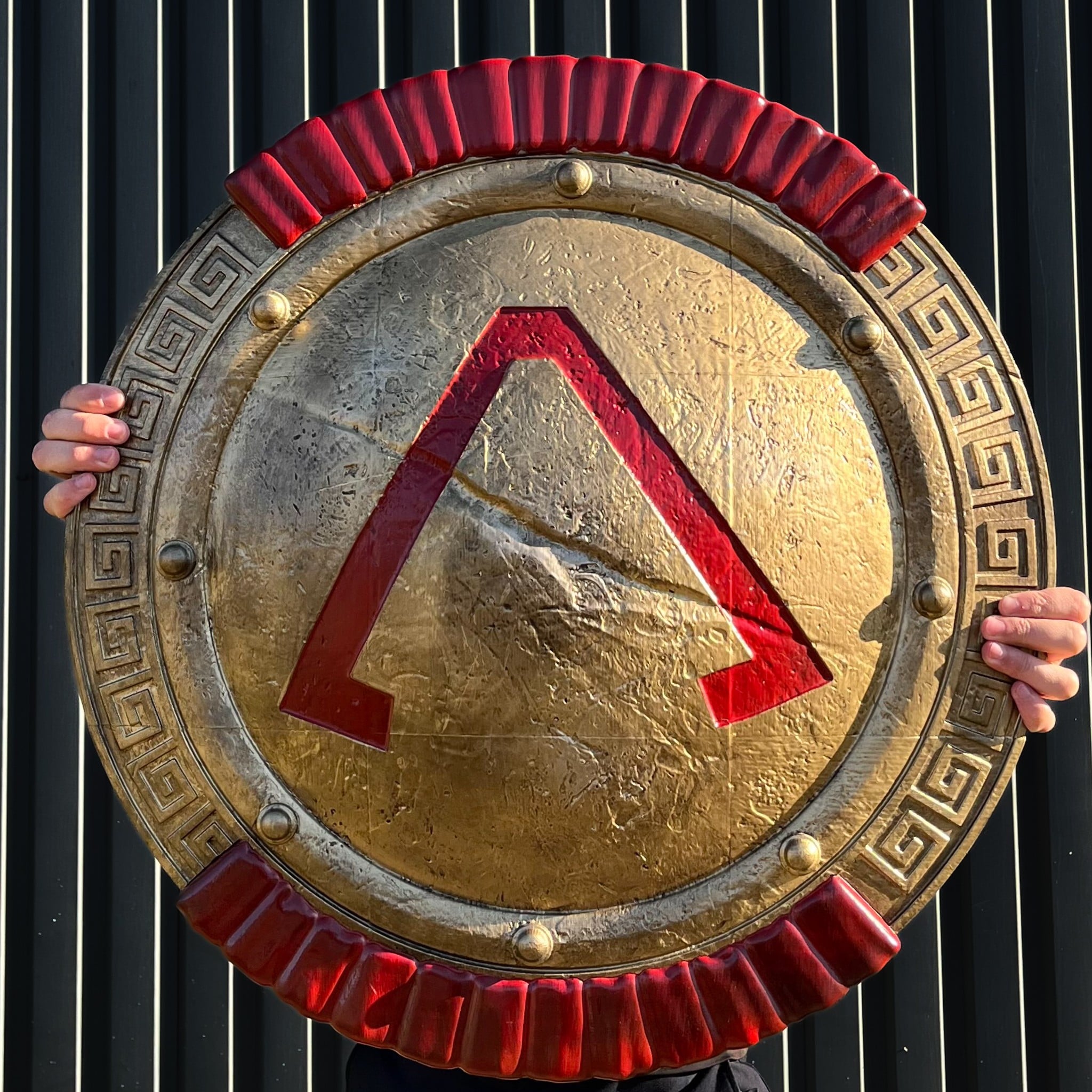 Arms of Sparta Spear and shield Prop Replica from God of War by Blasters4Masters