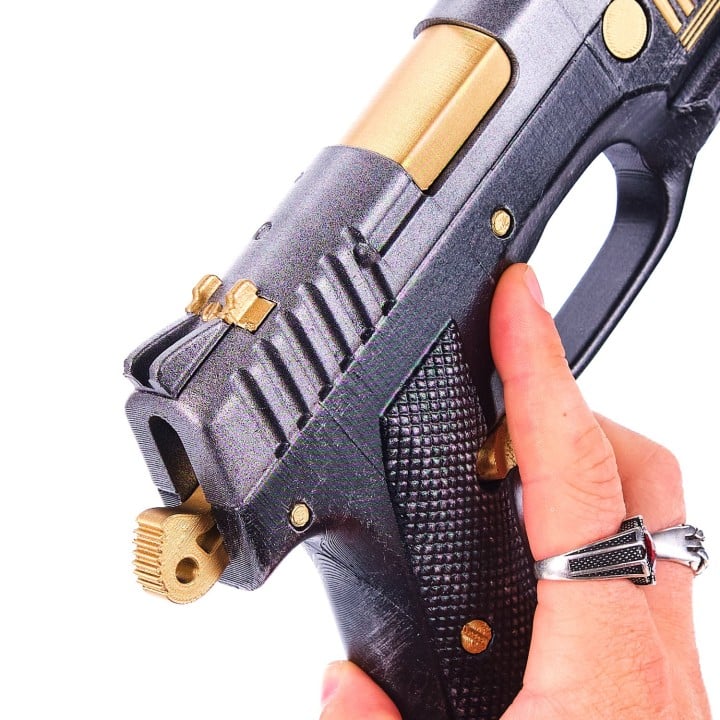 Plan B Pistol Replica Prop From Cyberpunk 2077 By Blasters4Masters 5