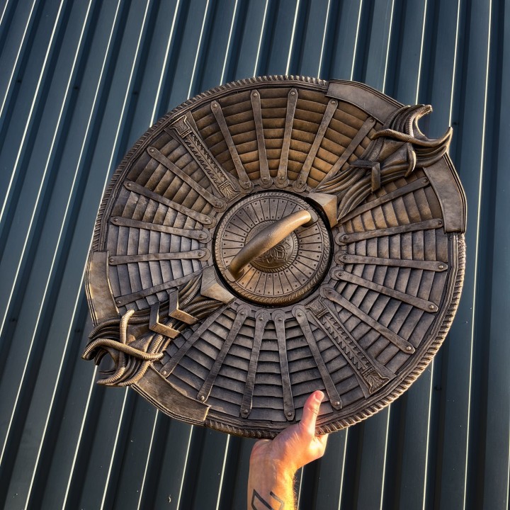 Guardian shield Prop Replica from God of War by Blasters4Masters