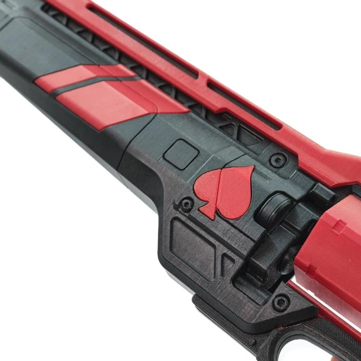 Ace Of Spades Dark Valentine Red Replica Prop Destiny 2 By Blasters4Masters 4