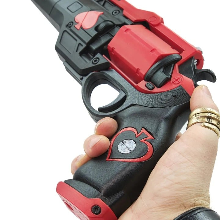 Ace Of Spades Dark Valentine Red Replica Prop Destiny 2 By Blasters4Masters 3