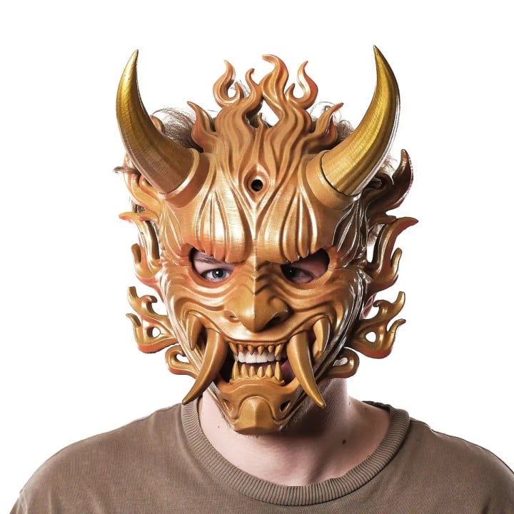 Fire Oni Mask