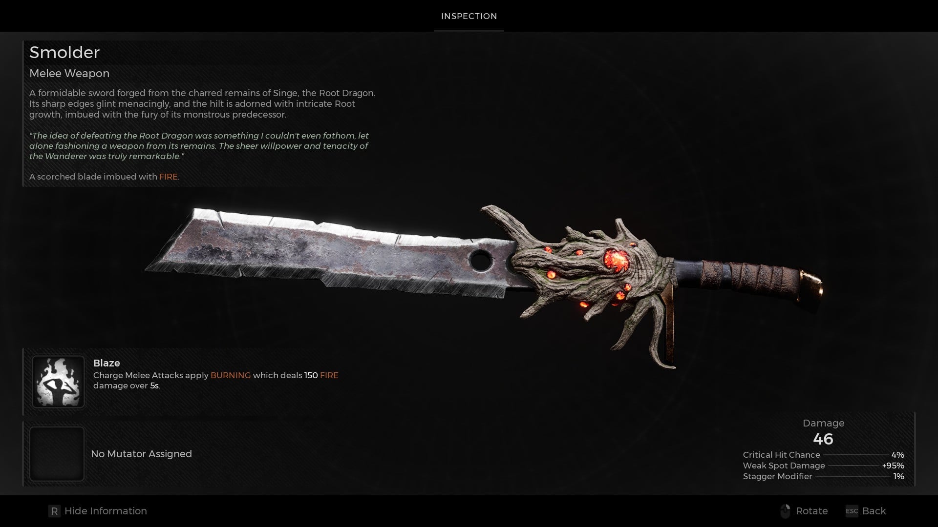 Smolder (Veteran) – Remnant (Pre-Order) prop replica by Blasters4Masters