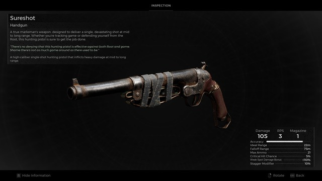 Sureshot prop replica from Remnant by Blasters4Masters