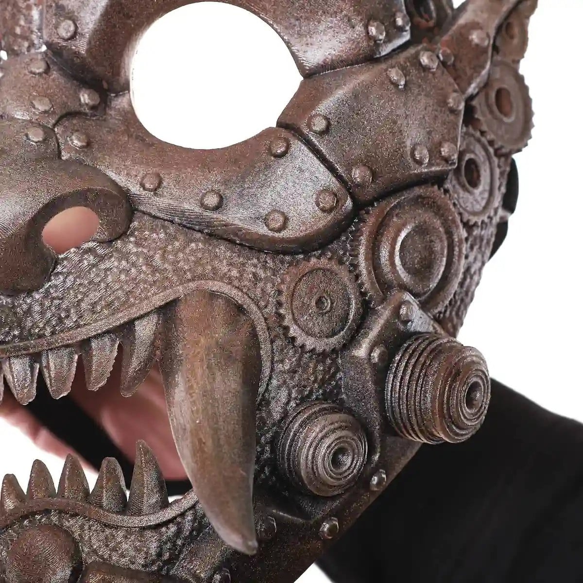 Oni Stempunk Mask Replica Prop By Blasters4Masters 10