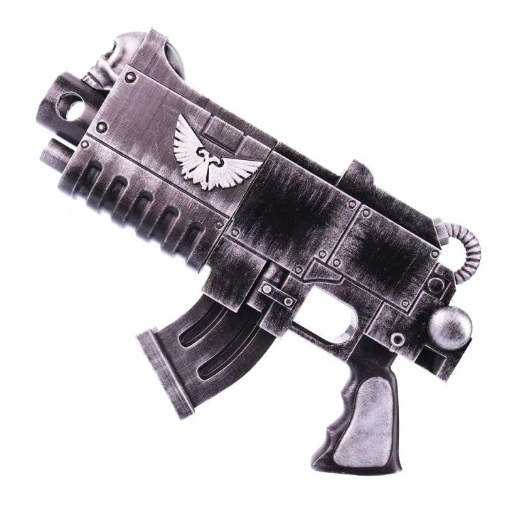 Imperial Boltgun Replica Prop From Warhammer 40K By Blasters4Masters 11