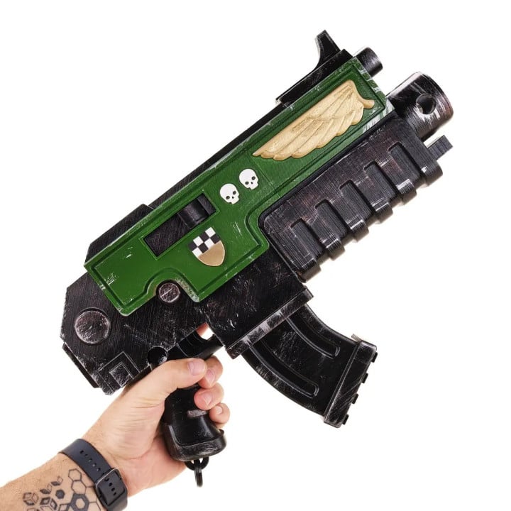 Furious Vengeance Bolter Replica Prop From Warhammer 40K By Blasters4Masters