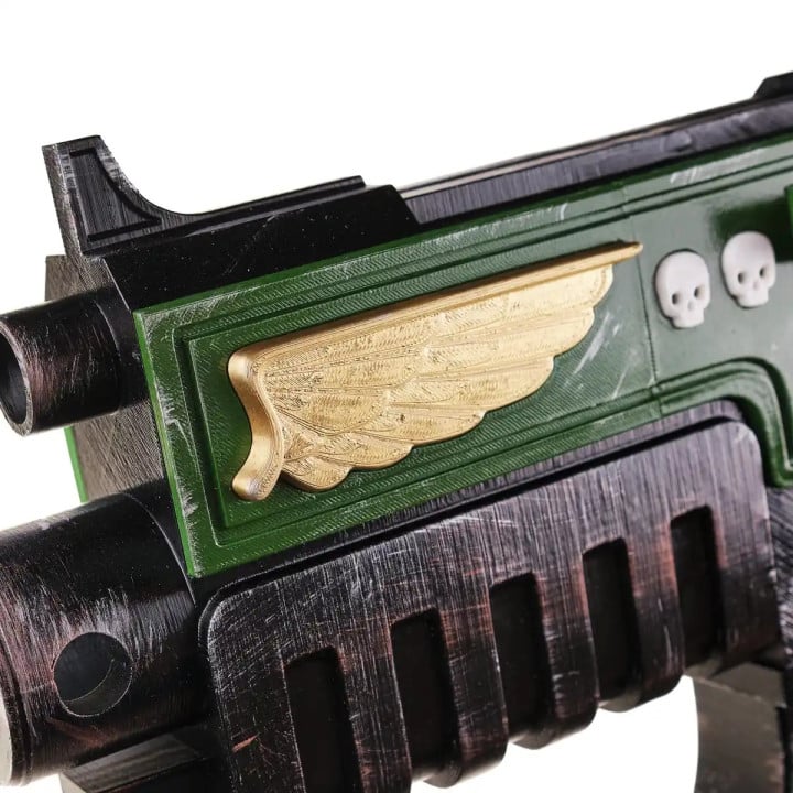 Furious Vengeance Bolter Replica Prop From Warhammer 40K By Blasters4Masters 8