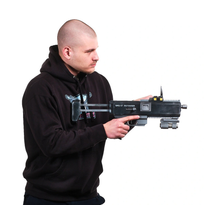 SMG 37 Defender Replica Prop From Helldivers 2 By Blasters4Masters