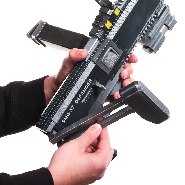 SMG 37 Defender Replica Prop From Helldivers 2 By Blasters4Masters 8