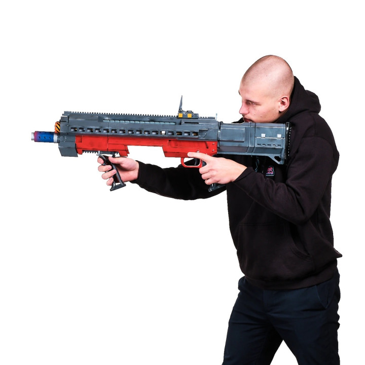 SG 451 Cookout Replica Prop From Helldivers 2 By Blasters4Masters 4