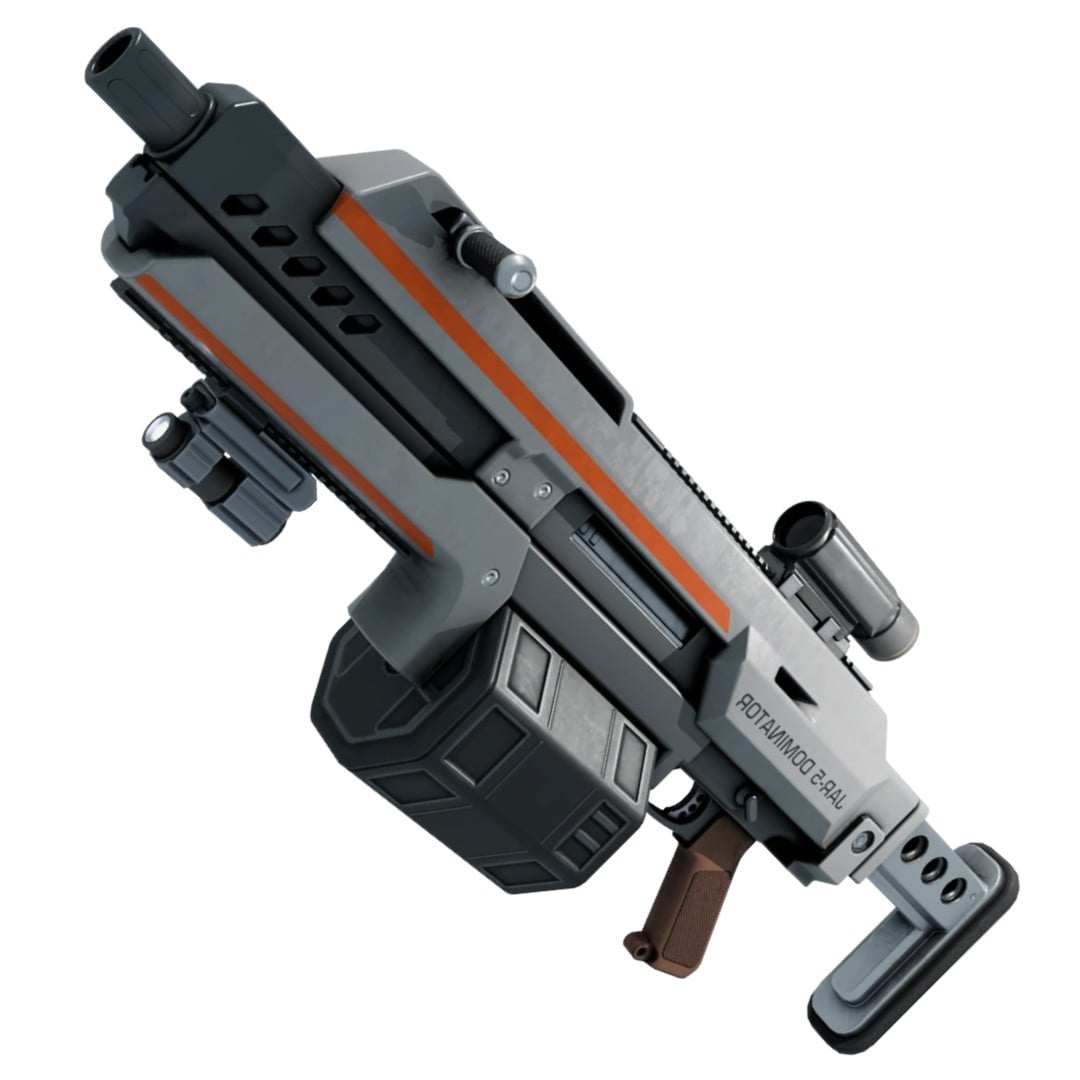 JAR 5 Dominator rifle Prop Replica from Helldivers 2 by Blasters4Masters