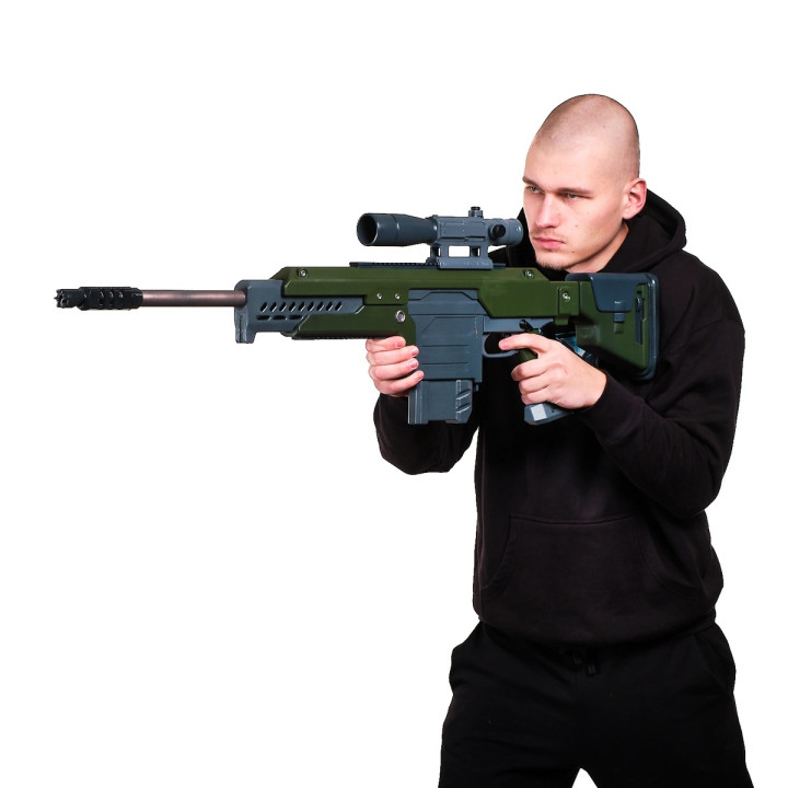 R 63CS Diligence Counter Sniper Replica Prop From Helldivers 2 By Blasters4Masters 3