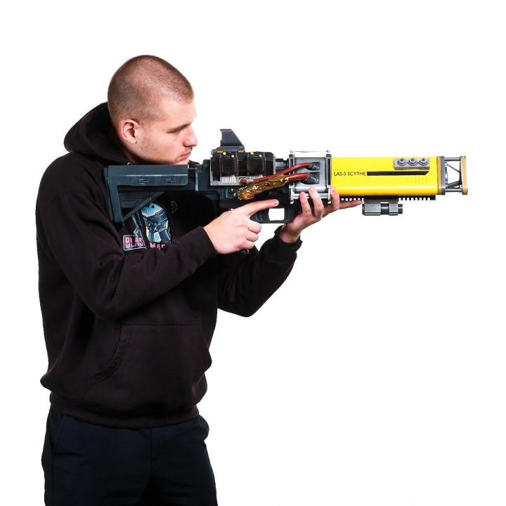 LAS 5 Scythe Replica Prop From Helldivers 2 By Blasters4Masters