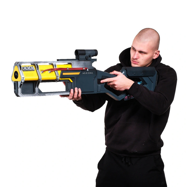 LAS 16 Sickle Replica Prop From Helldivers 2 By Blasters4Masters 4