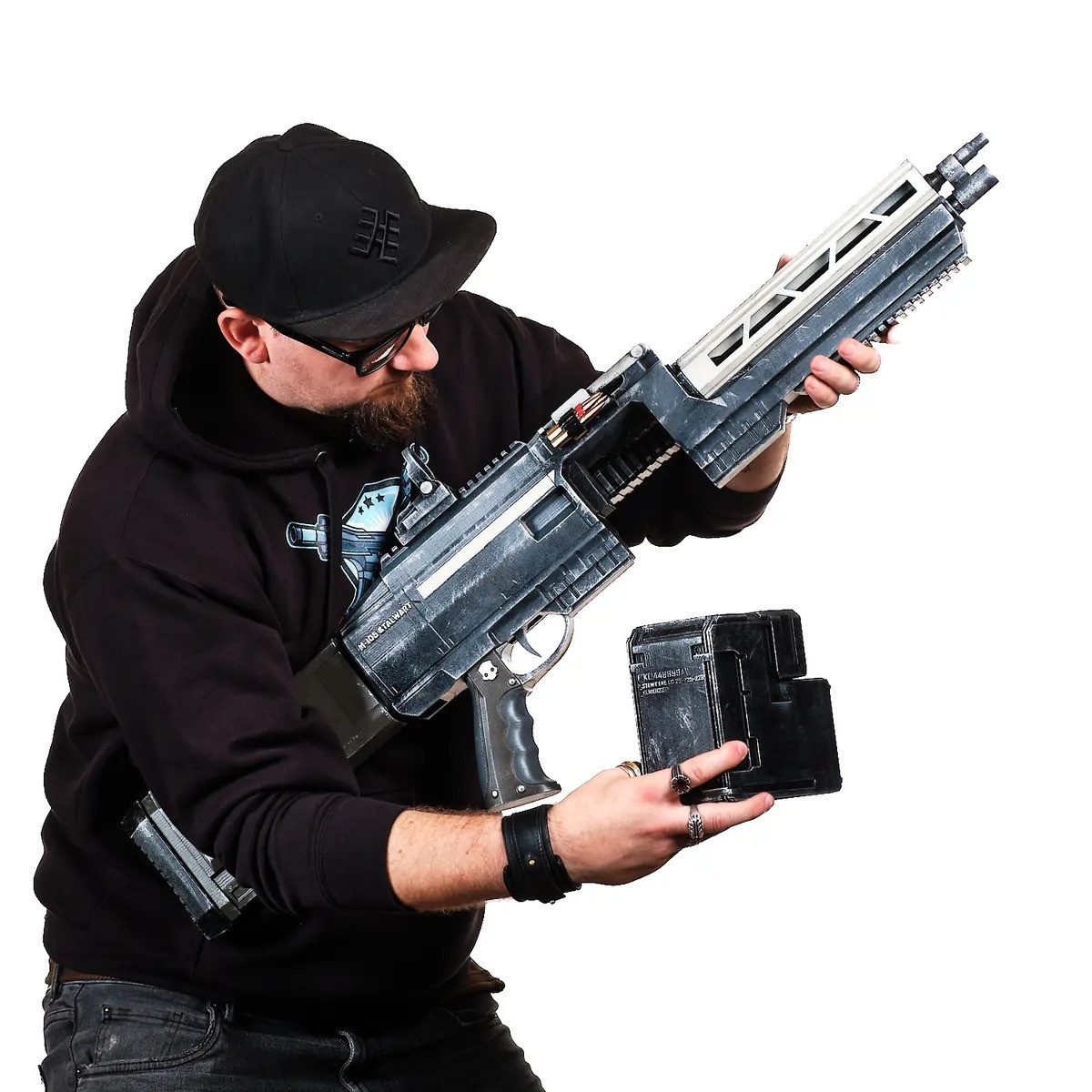 M 105 Stalwart Rifle Replica Prop From Helldivers 2 By Blasters4Masters 8