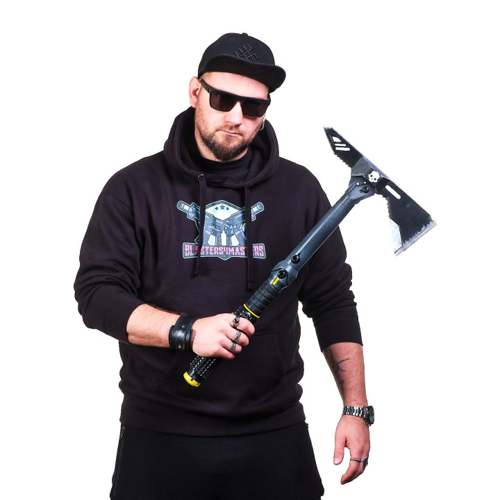 CQC 5 Combat Hatchet Replica Prop From Helldivers 2 By Blasters4Masters