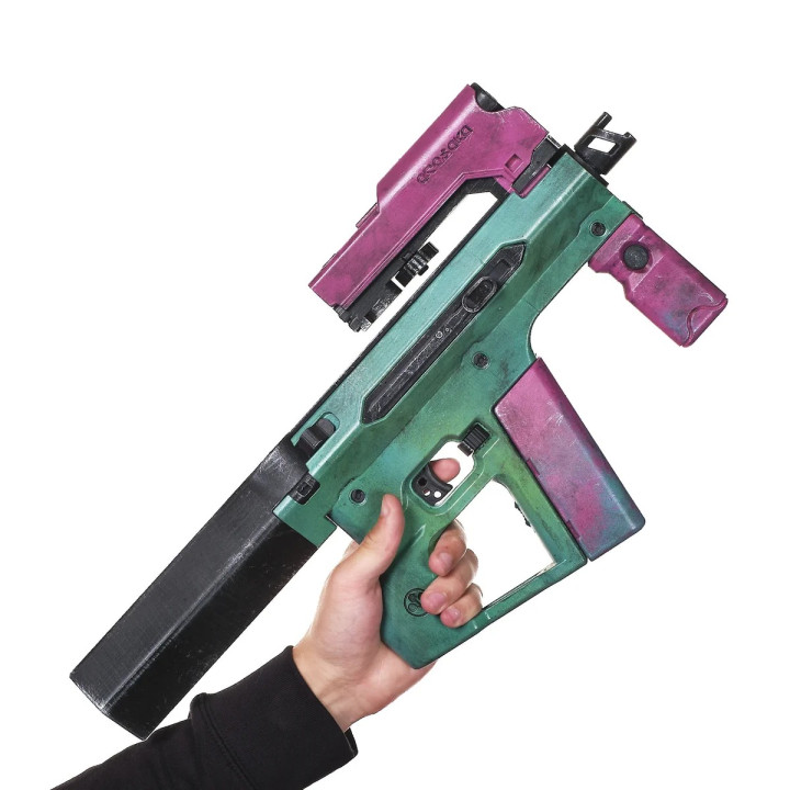 Rebeccas SMG TKI 20 Replica Prop From Cyberpunk 2077 By Blasters4Masters 8