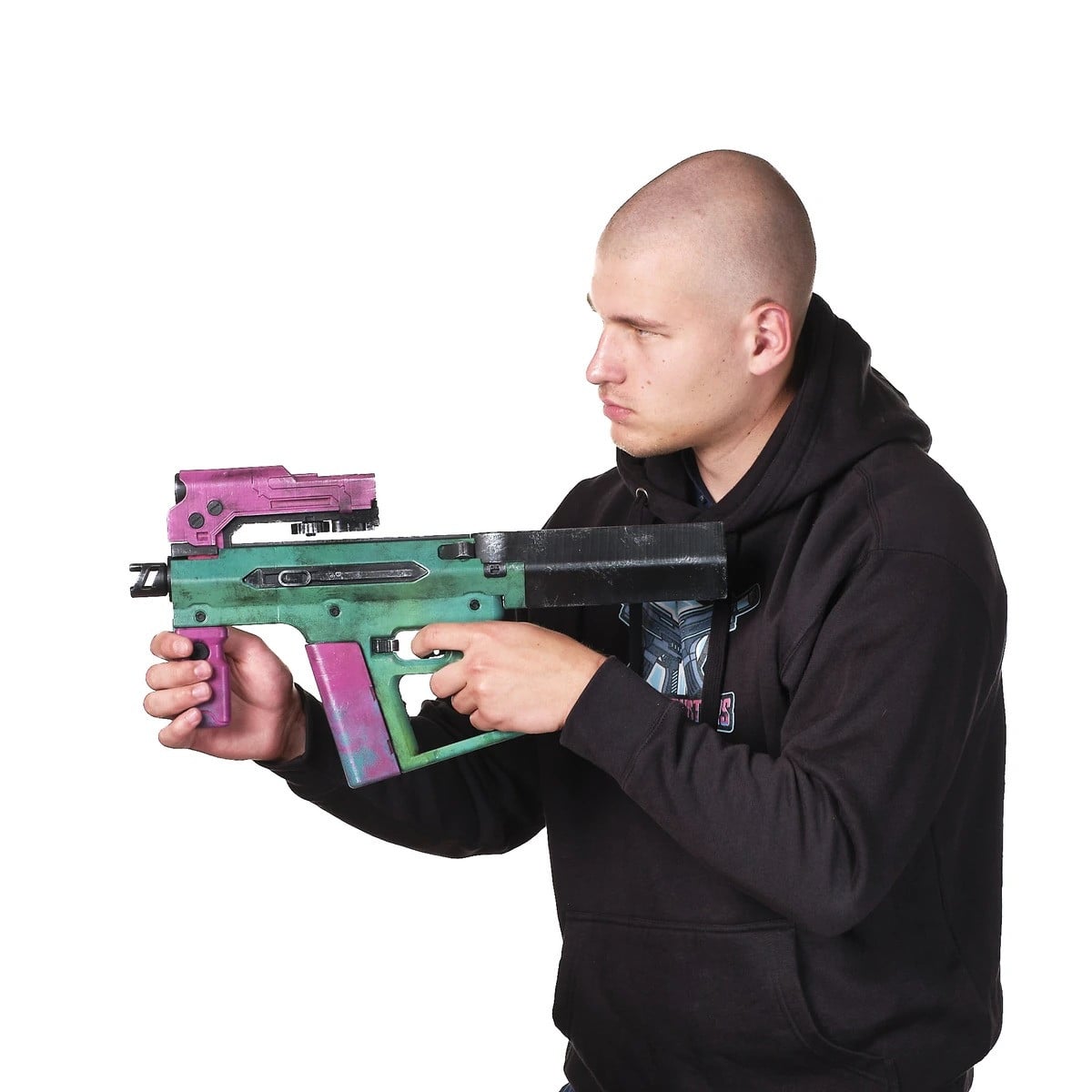 Rebeccas SMG TKI 20 Replica Prop From Cyberpunk 2077 By Blasters4Masters 6