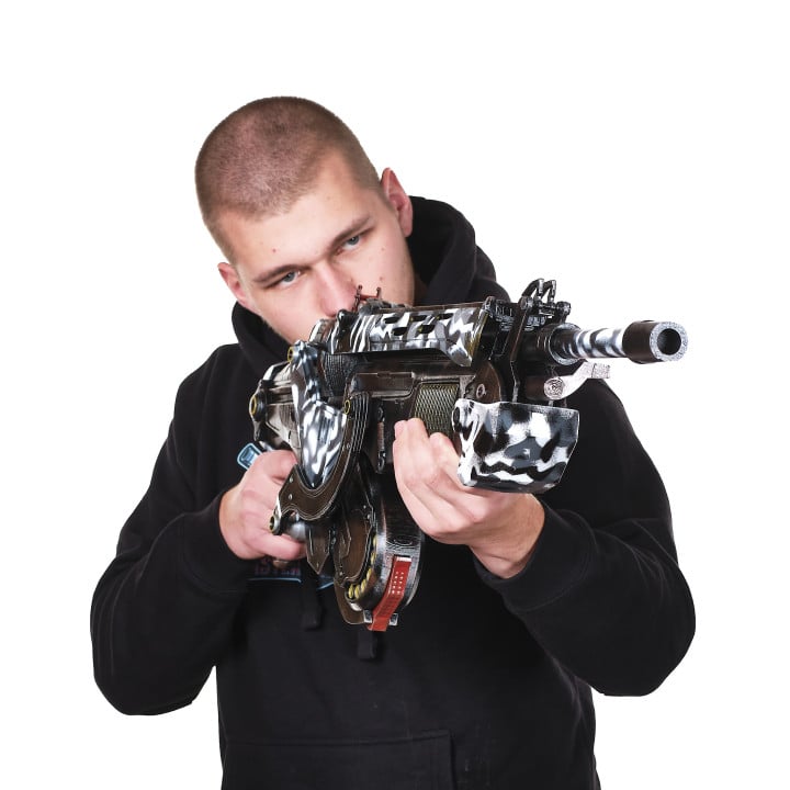 Peacemaker Carbine replica prop from Bulletstorm Blasters4Masters