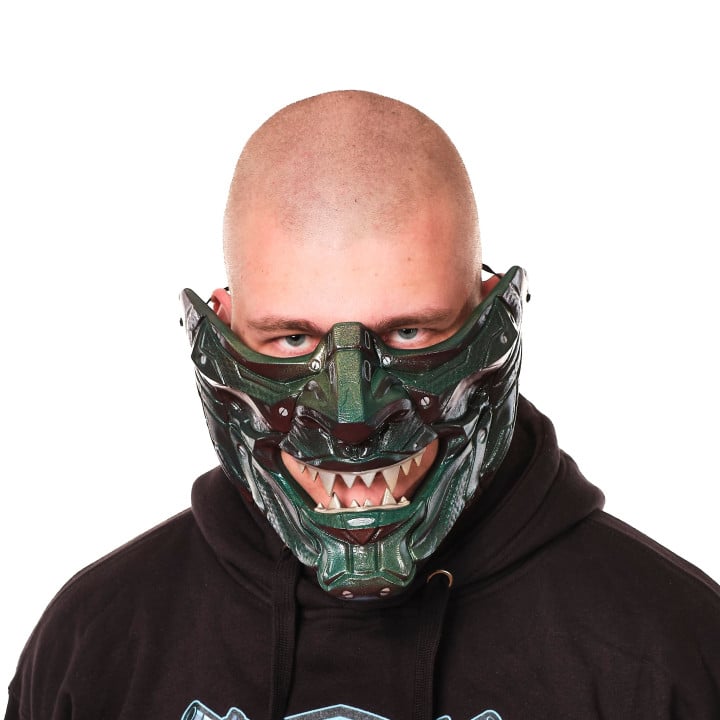Tetsumori Oni Mask Cyberpunk