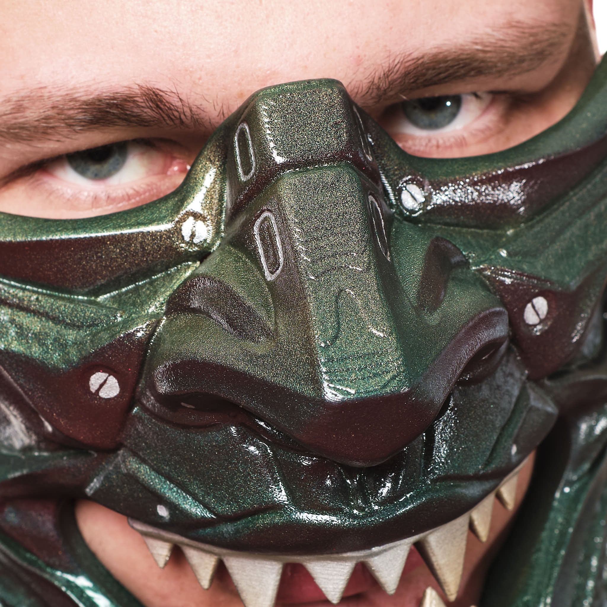 Tetsumori Oni Mask Cyberpunk