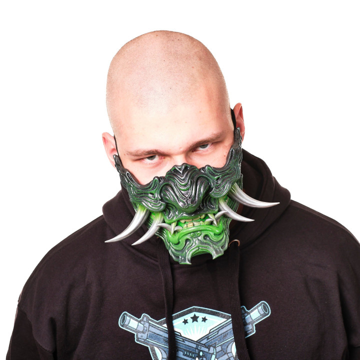 Samurai Oni Mask