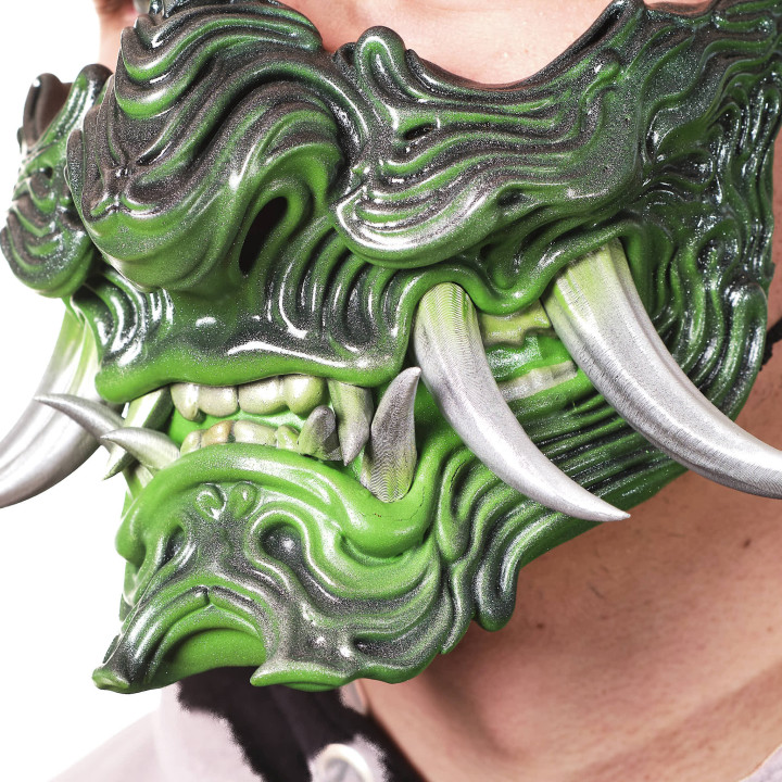 Samurai Oni Mask