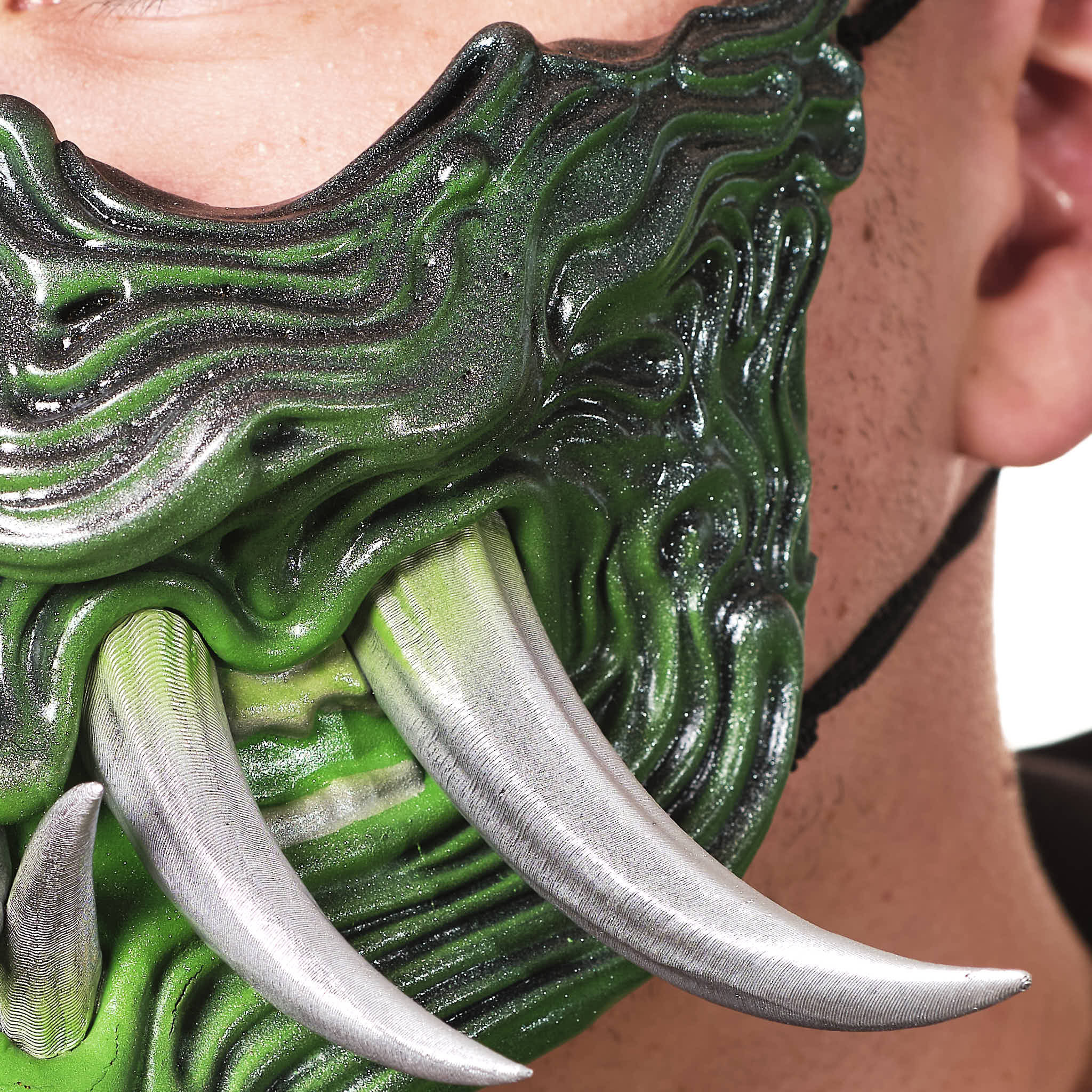 Samurai Oni Mask
