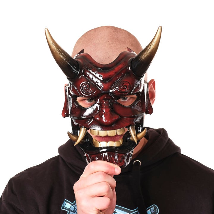 Crimson Tyrant Oni Mask