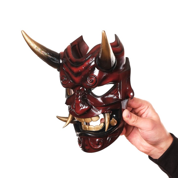 Crimson Tyrant Oni Mask