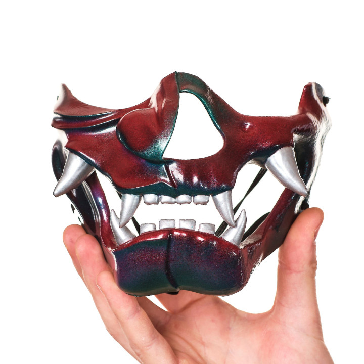 Oni Skull Face Mask