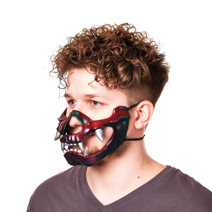 Oni Skull Face Mask