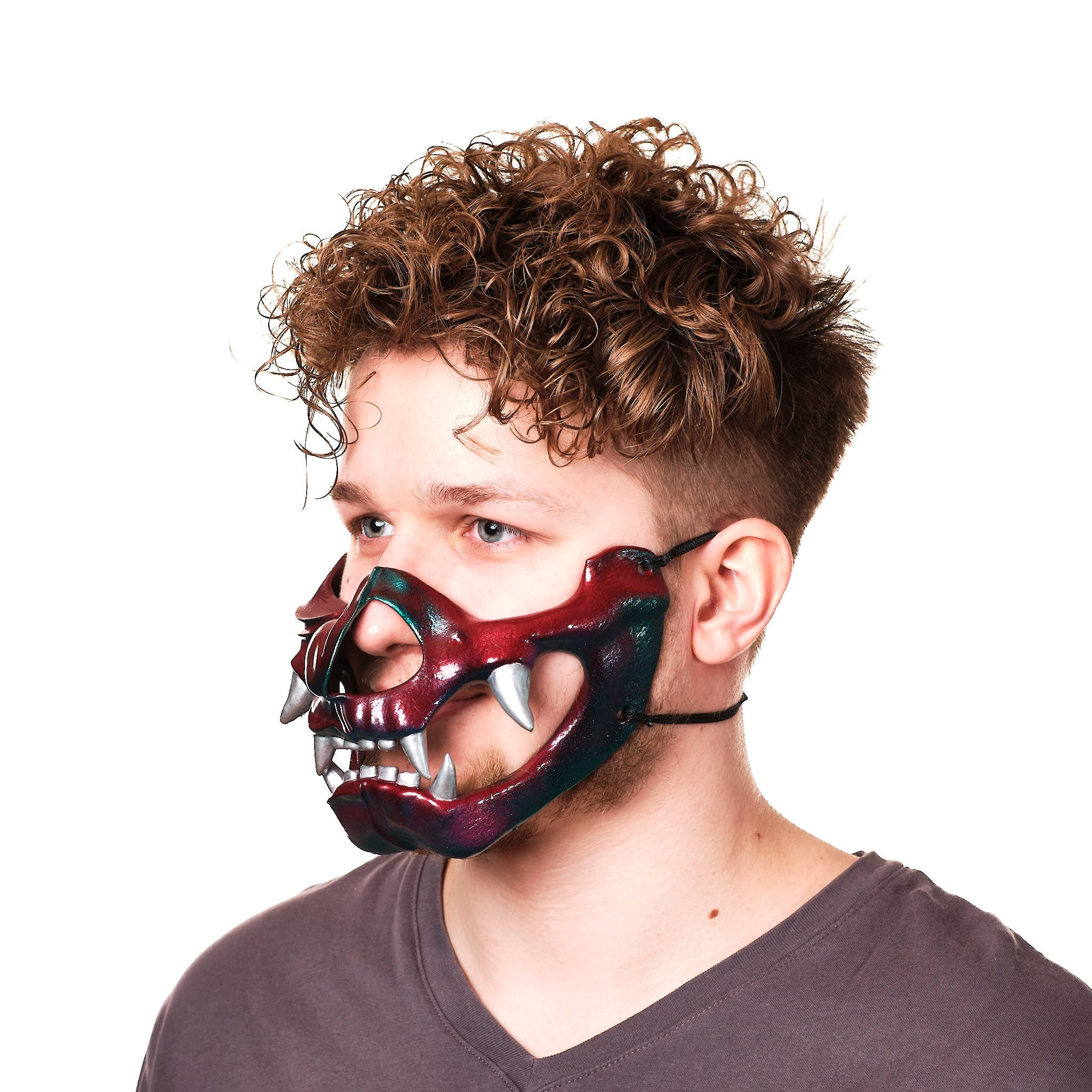 Oni Skull Face Mask