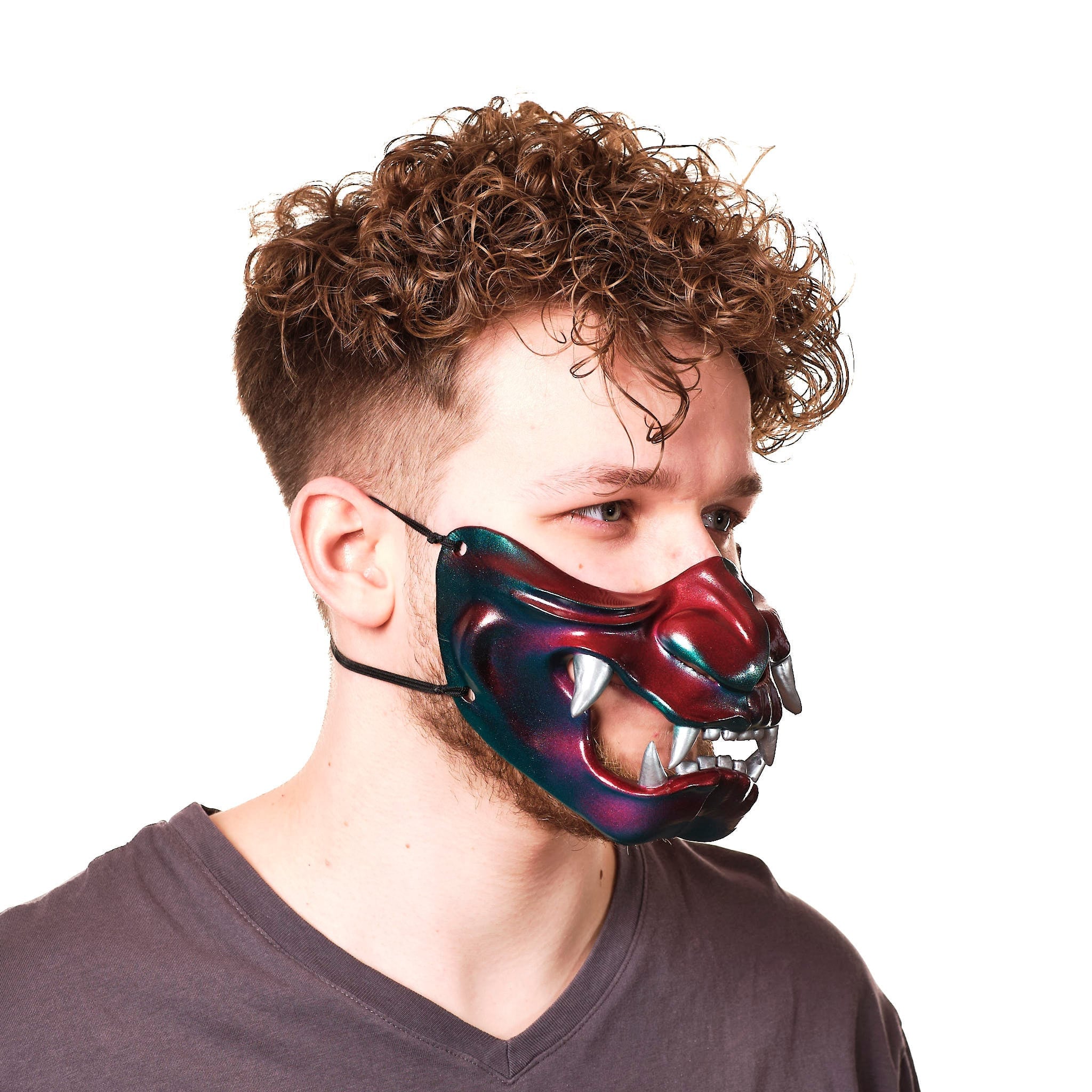 Oni Skull Face Mask