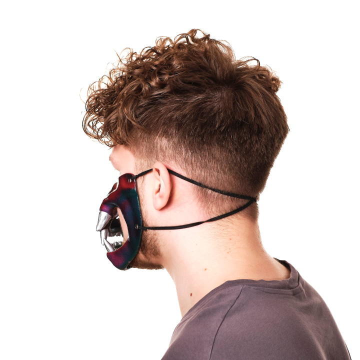 Oni Skull Face Mask