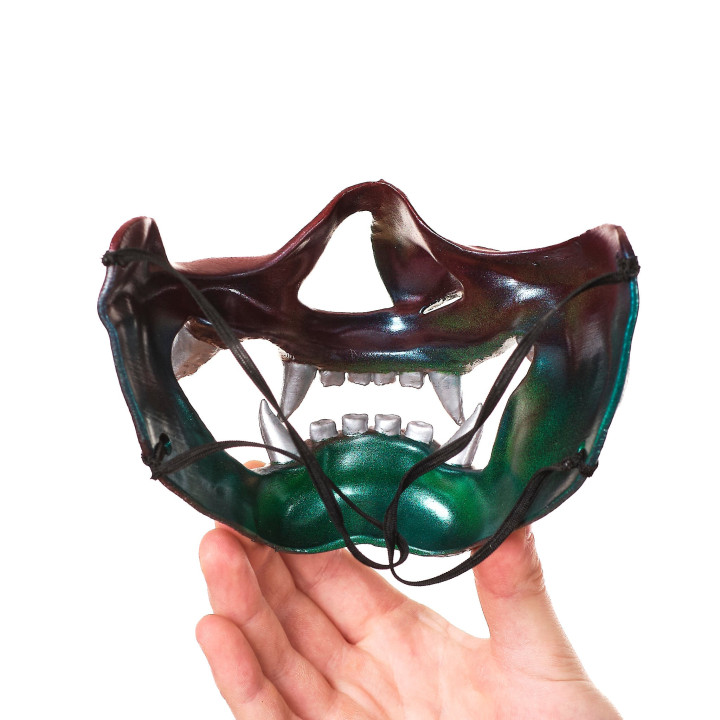 Oni Skull Face Mask