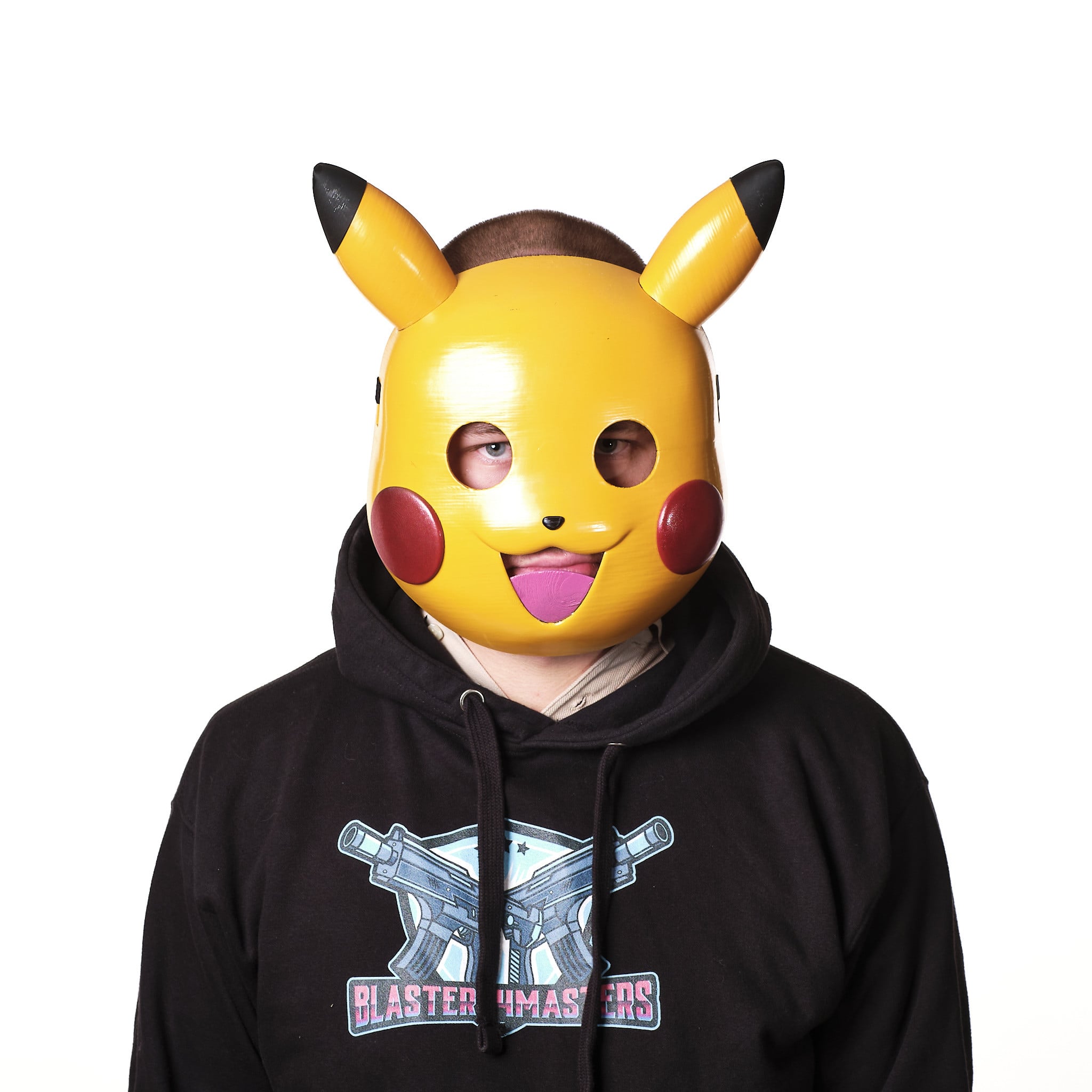 Pikachu mask replica prop by Blasters4Masters