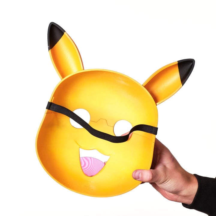 Pikachu mask replica prop by Blasters4Masters