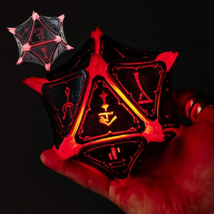 Shadowheart's Mysterious Artefact - Baldur's Gate 3 (RGB Edition - Black)