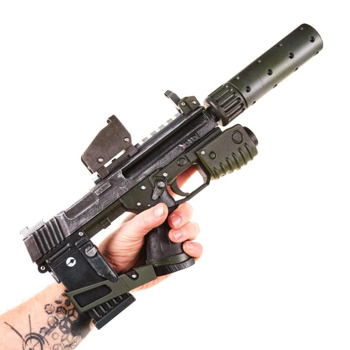M66 SD Submachine Gun Replica Prop From Killzone By Blasters4Masters 1