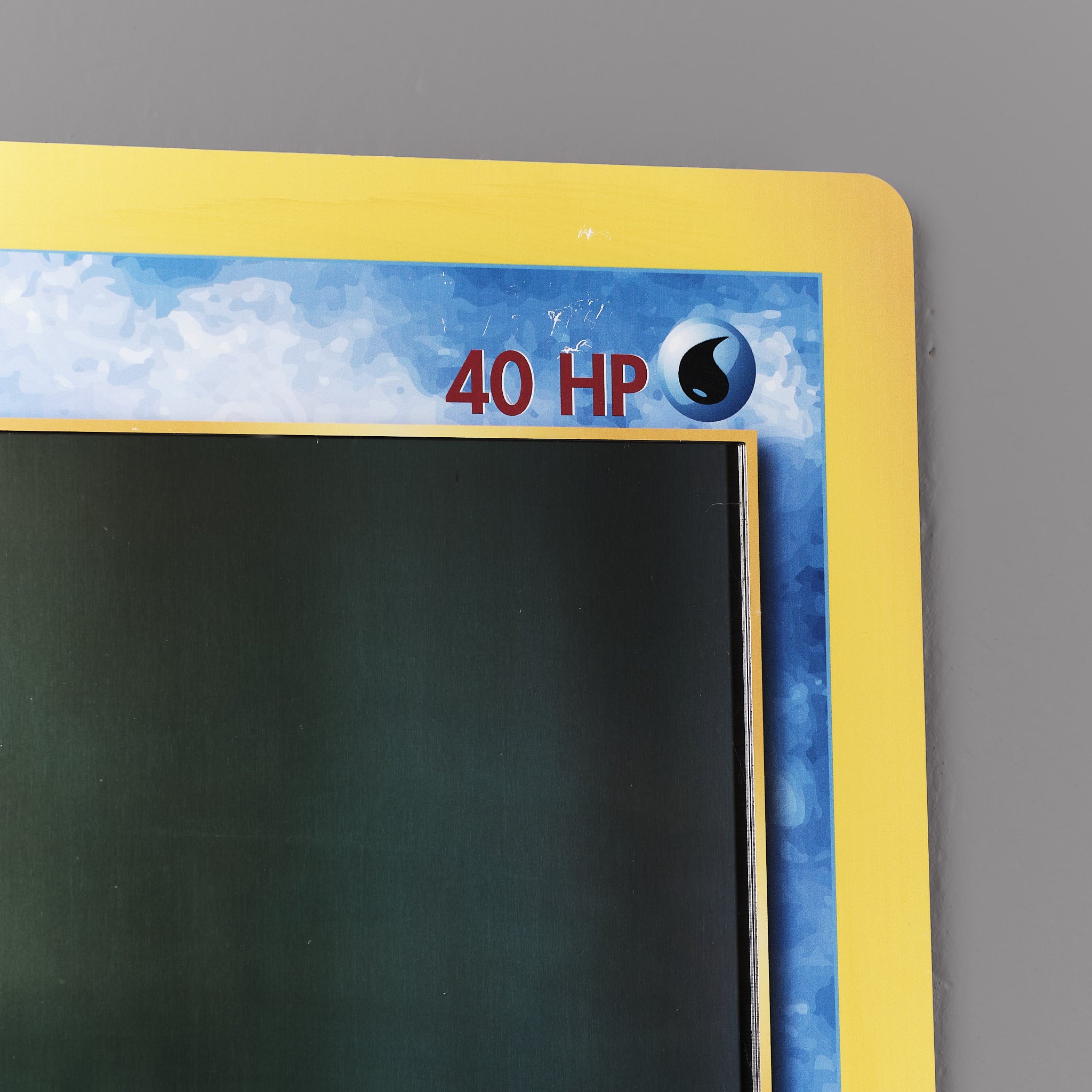 Squirtle wall art mirror replica prop from Pokemon world by Blasters4Masters